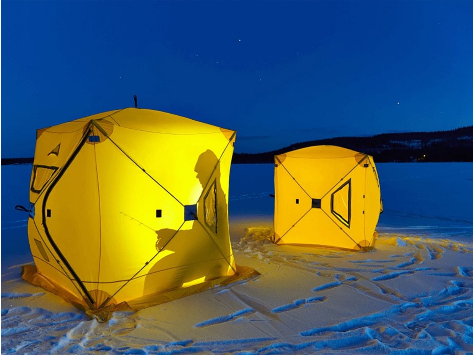 Как выбрать зимнюю палатку